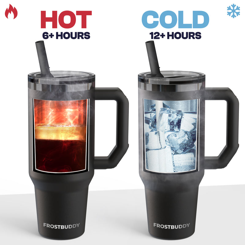 Thicc Buddy 40oz | Pink Checkered